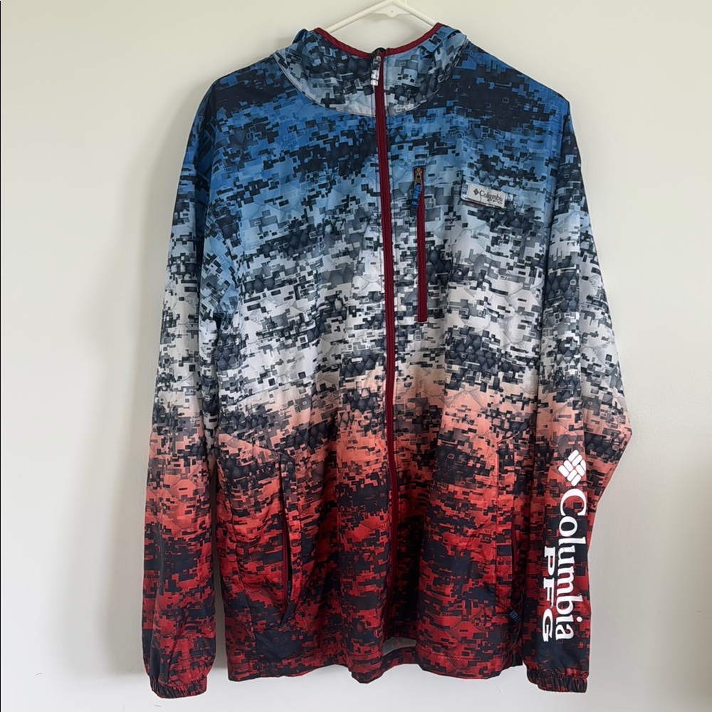 Columbia Performance Jacket - Red, Blue, Black